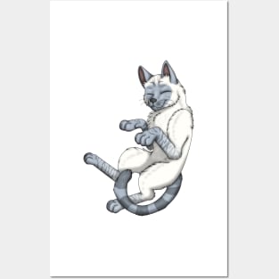 Blue Lynx Point Shorthair Posters and Art